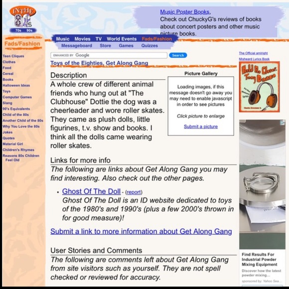 -NWT VINTAGE THE GET ALONG GANG BOOK BAG KNAPSACK BACKPACK - Picture 15 of 16